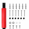 Sistema di portapacchi da tetto per veicoli montato a parete HeavyDuty Metallico con supporti imbottiti