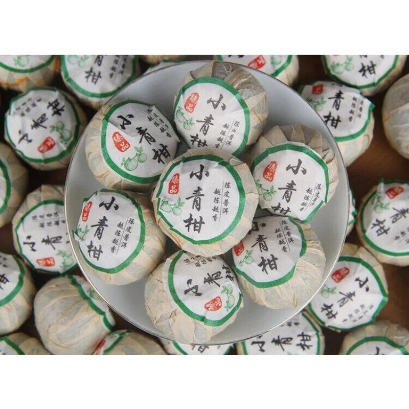 5-year Palace Tea Xinhui Old Tree Sun-dried Small Green Tangerine Pu'er Tea
