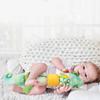 23in Multi Sensory Animal Crinkle Toy Plush Soothe Musical Stuffed Animal Activity Toy