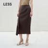 2025 Spring Lamb Wool Retro Long Skirt