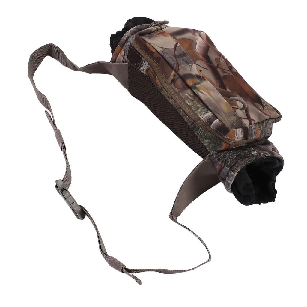 Camping Hand Warmer Waist Bag with Warm Gloves, Hand Muff Fanny, for Outdoor Fishing