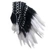 Unique Indian Style Feather Headpiece Cultural Event Headdress for Fashionable Individuals and Event Participants