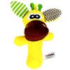 New Baby Plush Rattles Cartoon Animals Grab Ability Training Toy Infant Stroller Bed Hanging Bell Plush Dolls Educational Toys