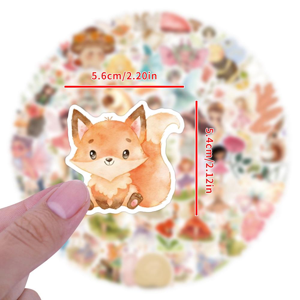 110 New Fairy Elf Graffiti Stickers Decorate Scooter Suitcase DIY Stickers