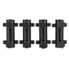 4pcs Camping Tent Rod Holders Windproof Awning Rod Holder Portable Tent Fixed Tube Pole Stands for Fishing Hiking