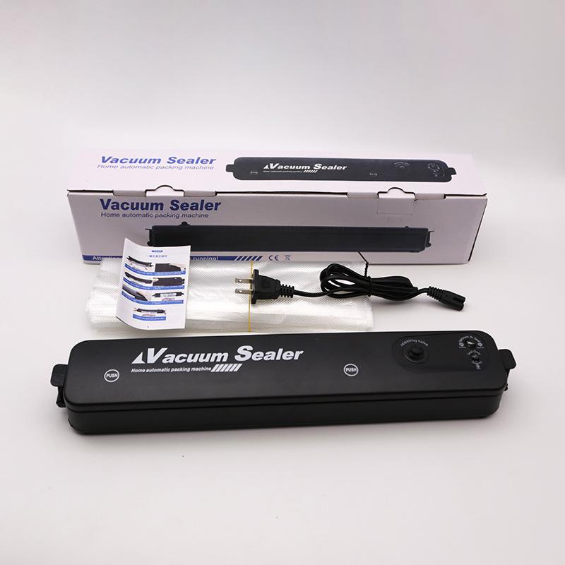 Vacuum Sealer Machine One-touch Automatic Food Vacuum Sealer Machine with 10 Vacuum Sealer Bags for Food