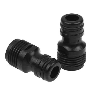 Adaptador de Grifo Roscado Bsp 1/2" 2 Piezas Conector Rápido para Manguera de Agua de Jardín Accesorio Piezas del Sistema de Riego de Jardín