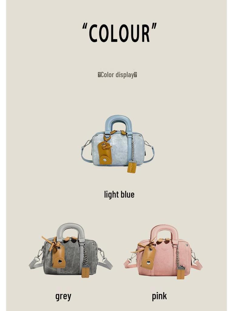 2025 Women's Trendy Boston Handbag - High Quality Pillow Bag, South Wind Fashion Style