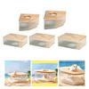 Hamster Sand Bath Container, Acrylic Shower And Digging Room Litter Box for