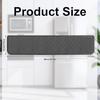 Strong Silicone Refrigerator Tray Simple Cleaning Spill Guard Nonslip Bottom for Under Freezer and Washing Machine