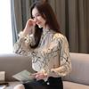 Chiffon Shirt Blouse Design Sense Niche French Blouse Western Style Long-sleeved Temperament Small Shirt Spring, Summer and Autumn