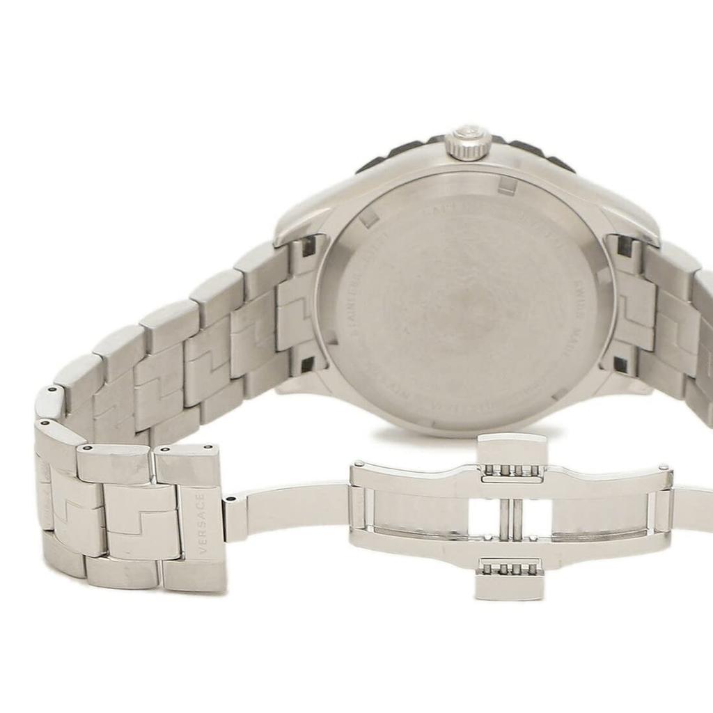 Hodinky Helenium 41mm Automatický náťah Čierne VERSACE VEZI00321 Nehrdzavejúca oceľ [Versace] Pánske [Položka]