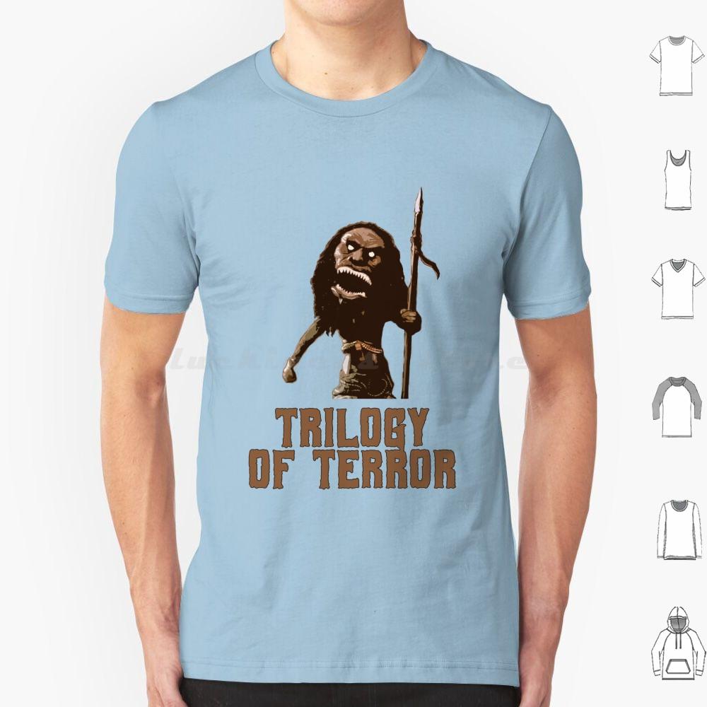 Trilogy Of Terror T Shirt Cotton Men Women DIY Print Trilogy Of Terror Zuni Zuni Horror Movies Horror Vintage Horror Movie