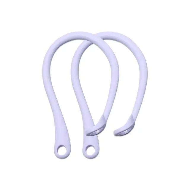 1 Pair Silicone Anti-lost Silicone Ear Hook for Apple Air Pods 4 3 2 1 Pro Sports Anti-drop Ear Hook Wireless Earphone Ear Hooks