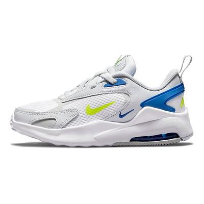 Air Max Bolt PS Pure Platinum Royal Volt Buty Sportowe dla Dzieci Biały Szary-Mglisty Game-Royal CW1627-004