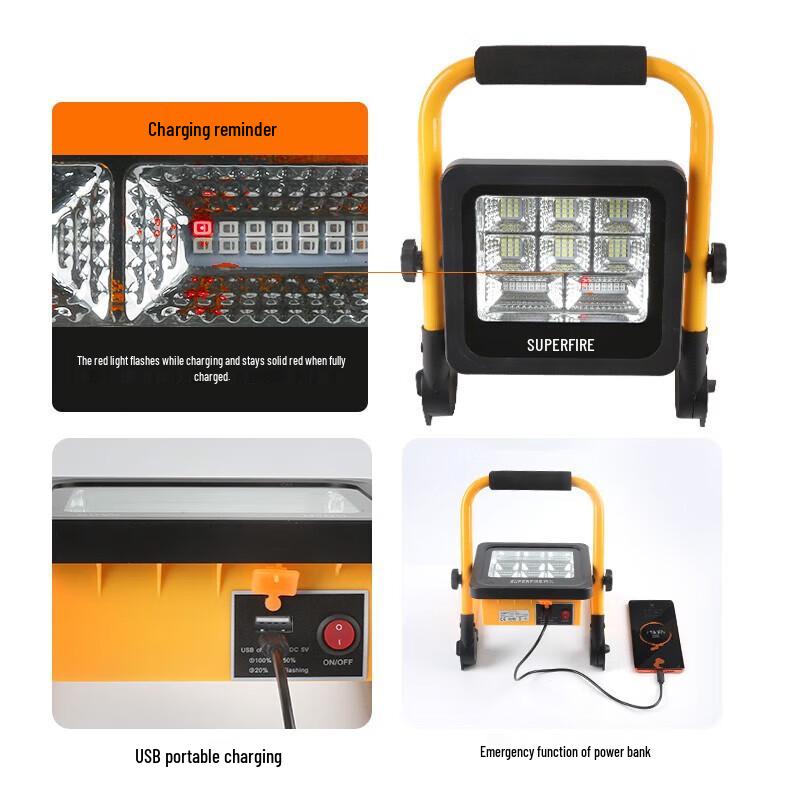 SupFire FS2-A Portable Solar Floodlight
