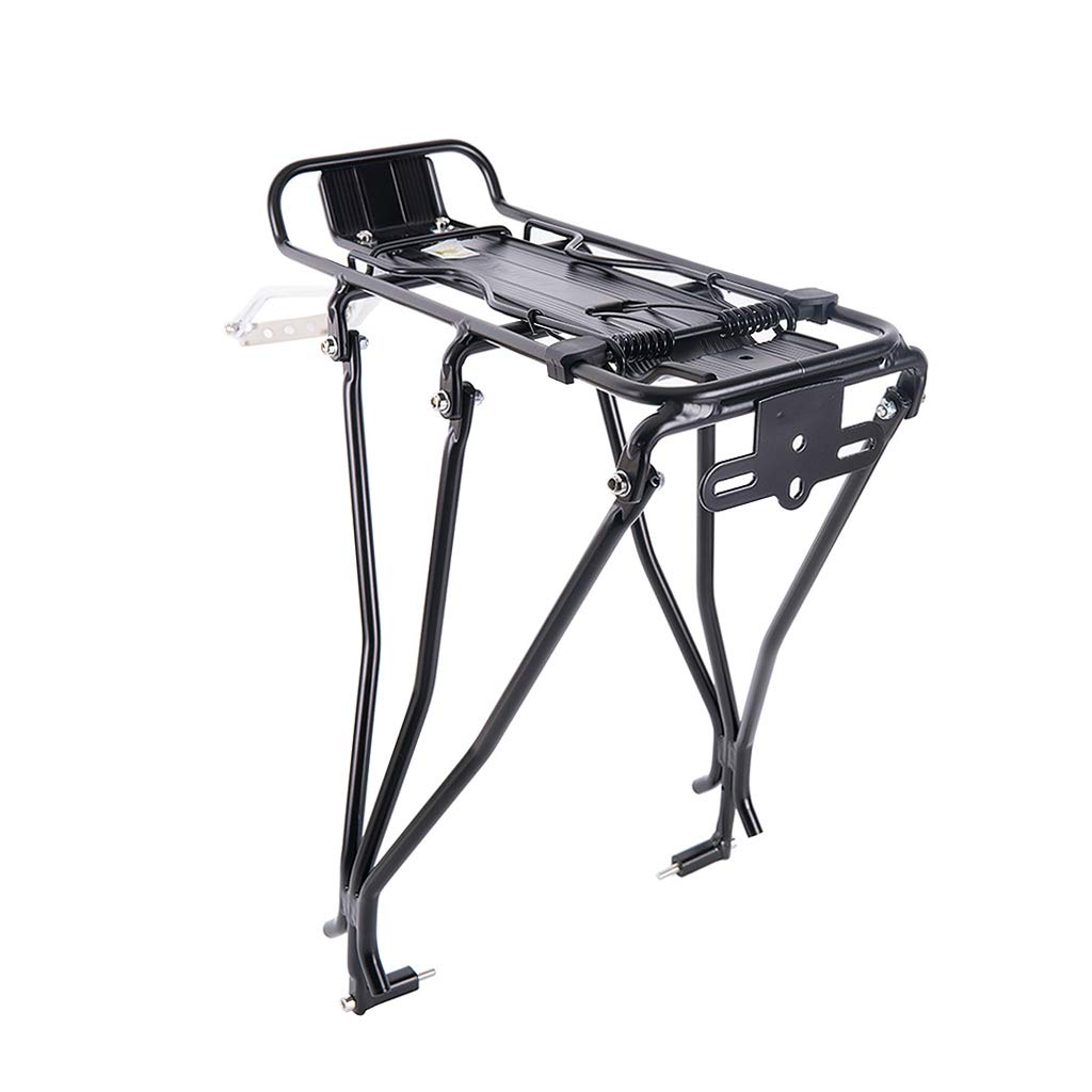 DeeRace Багажник на велосипед, Задний багажник, Багажная полка, Грузоподъемность 45 кг, Велосипедный багажник, Горный велосипед, Туристический багажник, Легкая установка