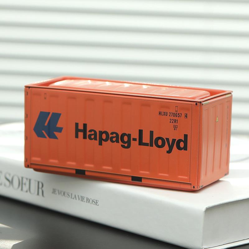 Trendy Miniature Tinplate Storage Box for Figurines