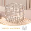 Elegant Stainless Steel Wire Basket: Perfect For Fruits, Snacks & Kitchen -Disinfection Vegetable Washing Round Laboratory