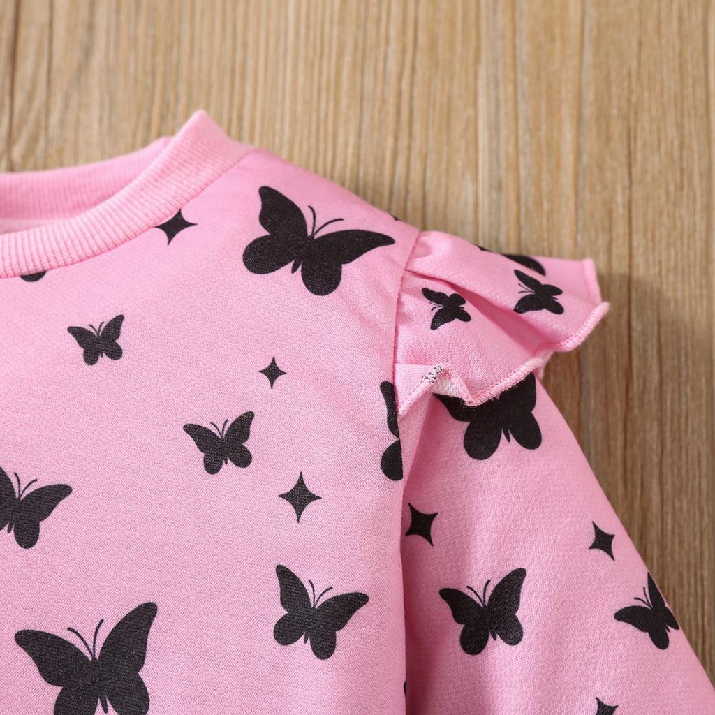 Kids' Long-Sleeve Top Set - Casual, Stylish & Versatile Children's Outfit