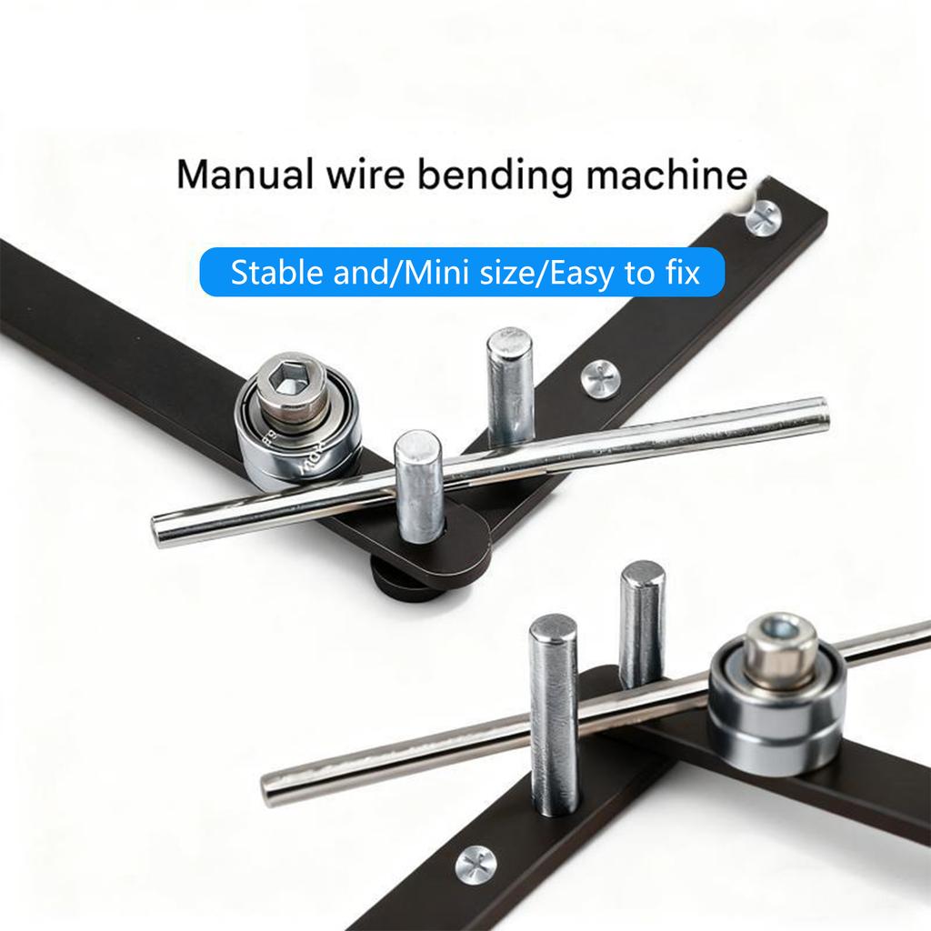 Steel Fixture Bender Bending Tool Portable Small Professional Manual Bending Machine for Garden Projects Small Projects