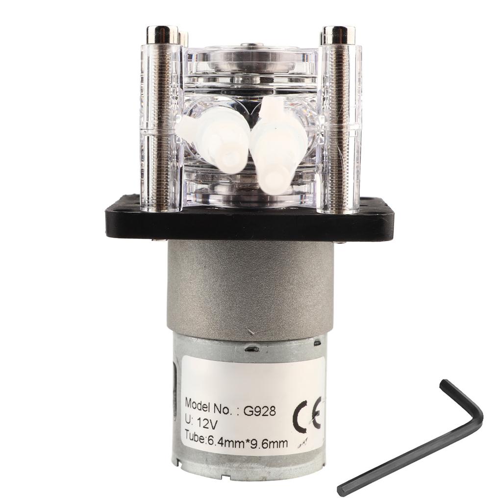 DC 12V High Stream Peristaltic Pump Tube Vacuum for Aquarium Lab Analytical Water