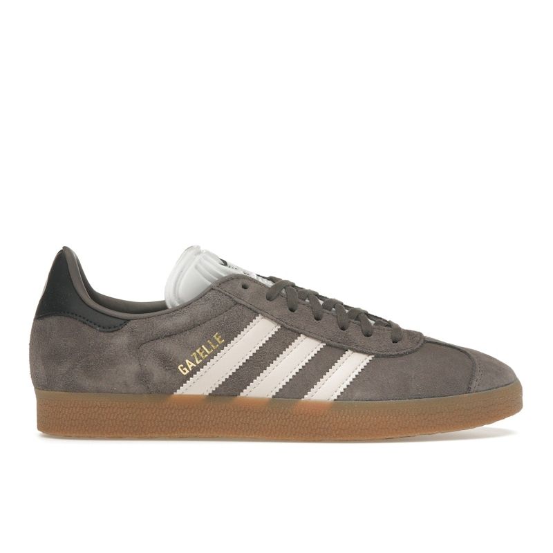 Real Madrid x Adidas Gazelle Third Kit Men Sneakers Grey Charcoal Putty-Mauve IH2631
