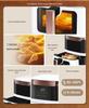 Smart Large-Capacity Non-Stick Oil-Free Electric Air Fryer – Less Smoke, No Flip Needed