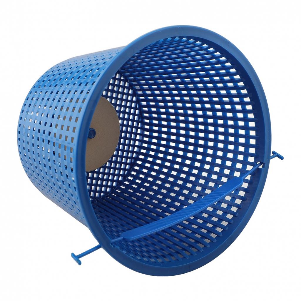 Skimmer Basket Replacement Skimmer Basket White/blue With Weighted Bottom