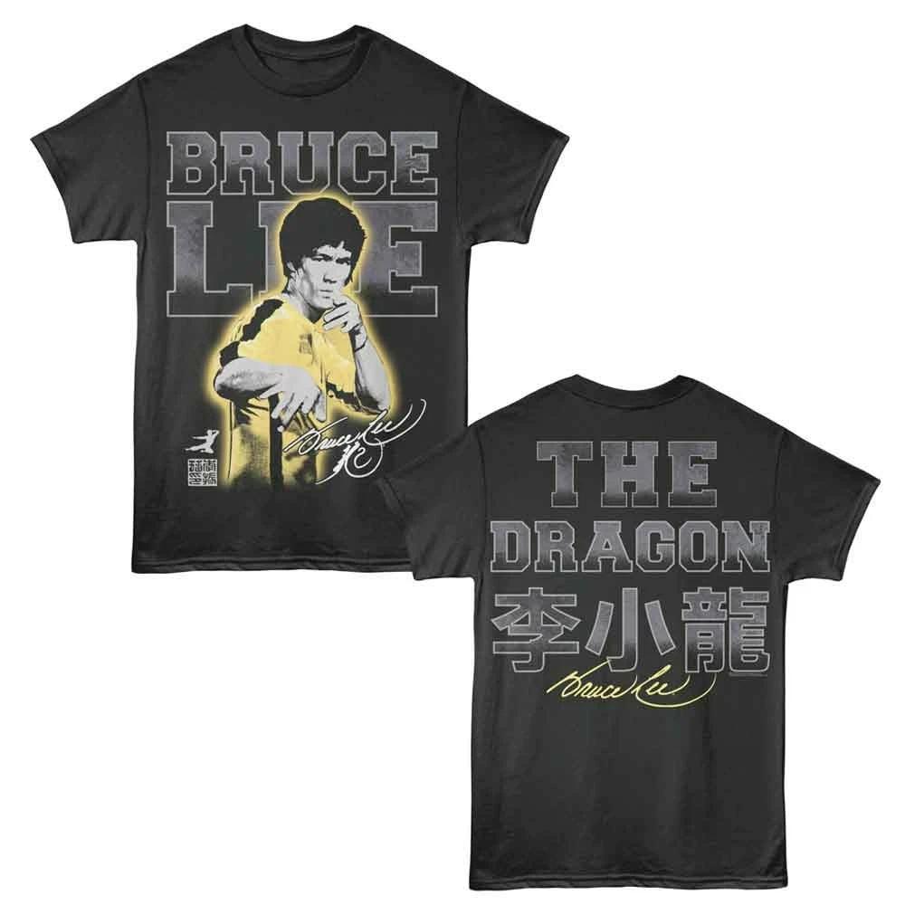 Bruce Lee - The Dragon Large Font - Officially Licensed - Gray Solid 2-Sided Pri 100