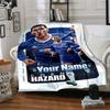 Chelsea Fc Football Player Customize Text Blanket Throw Customizable Blanket Warmthful Decor Perfect for Bedding Picnics Office Couch