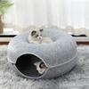 Bed Tunnel Donut House Bed Anti-stress Toy for Cats Round PetJet
