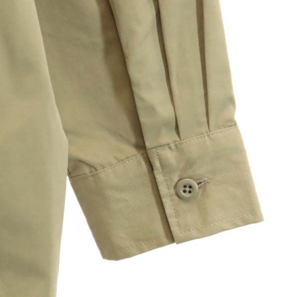 Unused VAST222 18AW Made In Japan Long Sleeve Polar Shirt 2 Beige Men's Used