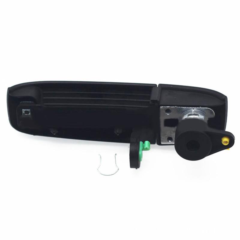 Exterior Door Handle 12*5*m Car Door Handle Stylish Black Finish Direct Tallation Design Perfect Fit For 2003-2013 Models
