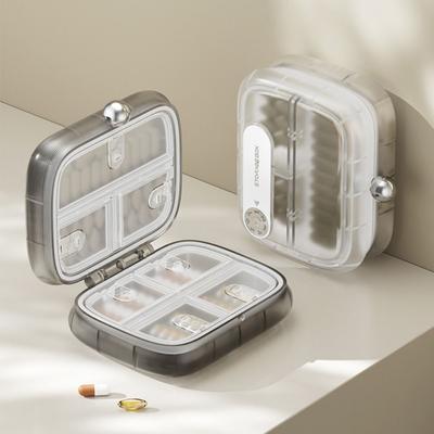 Gifts 7 Grids Pill Box Portable Compartmentalized Pill Storage Box Tablets Organizer for Pill Jewelry