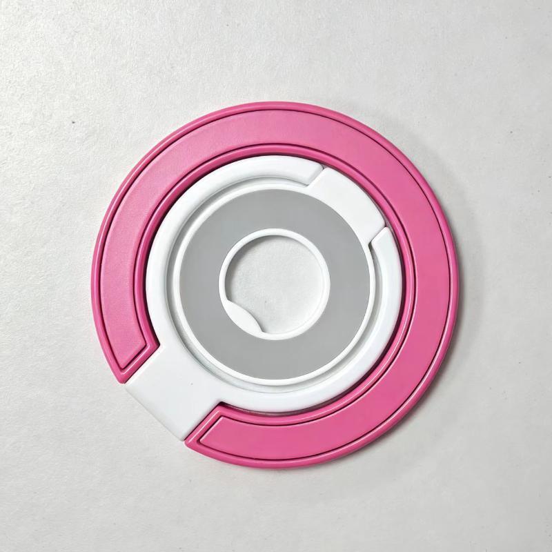 Universal Foldable Phone Ring Holder Strong Magnetic Grip Cute Pastel Shades for Travel Gift