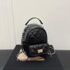 Summer new versatile diamond hand carry backpack women's simple temperament chain bag