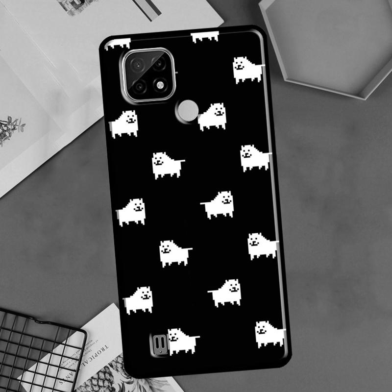Undertale Annoying Dog Case For OnePlus Nord 2 9 10 Pro 9R 10R 8T Cover For Realme GT Master Neo 2 3 8i 9i 8 Pro