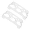 2pcs Egg Storage Box 6 Slots Premium Plastic Reusable Refrigerator Egg Holder Transparent Container Kitchen Fridge Tray