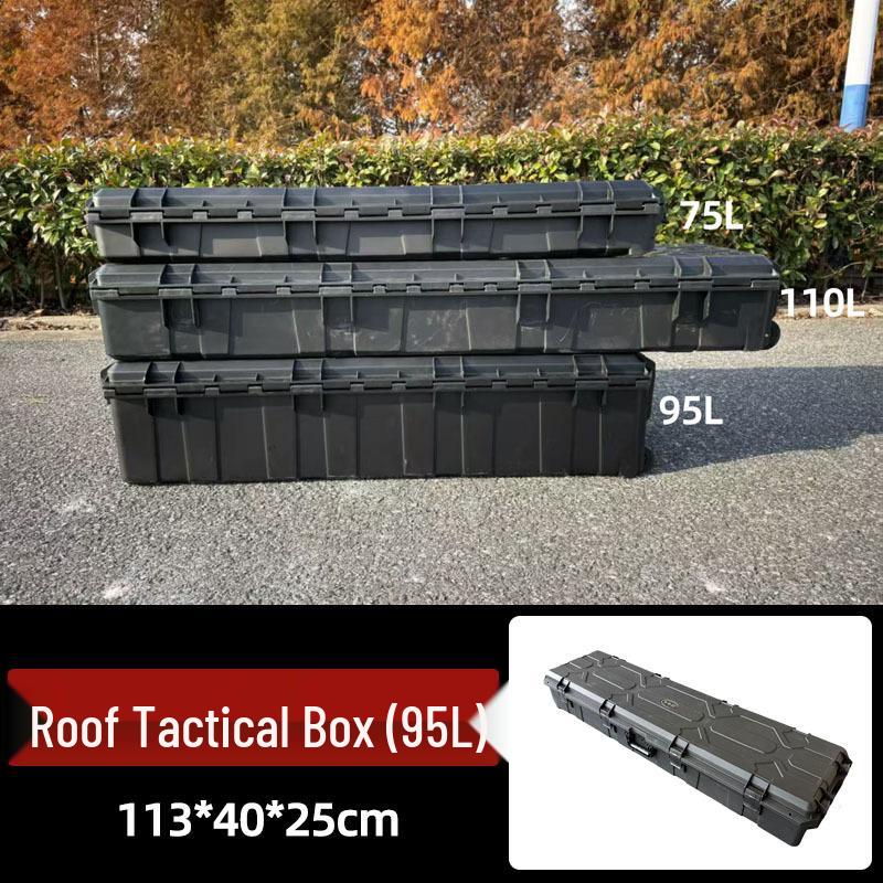 Shockproof Waterproof Roof Equipment Box for Off-Road Vehicles, Large Capacity