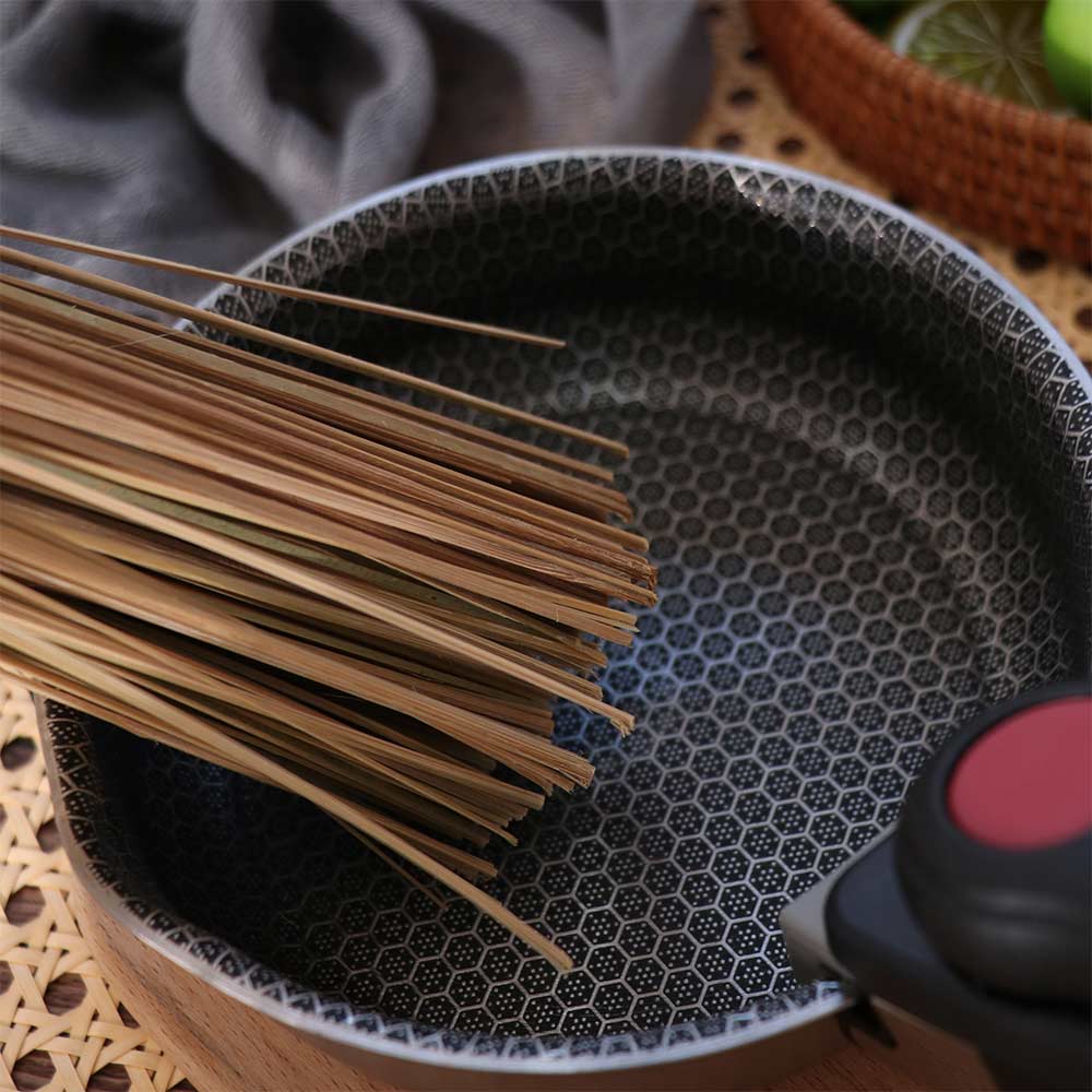 Handgefertigtes, natürliches, langlebiges, traditionelles Geschirrschrubber-Reinigungswerkzeug, Wok-Bürste, Topf- und Pfannenreiniger