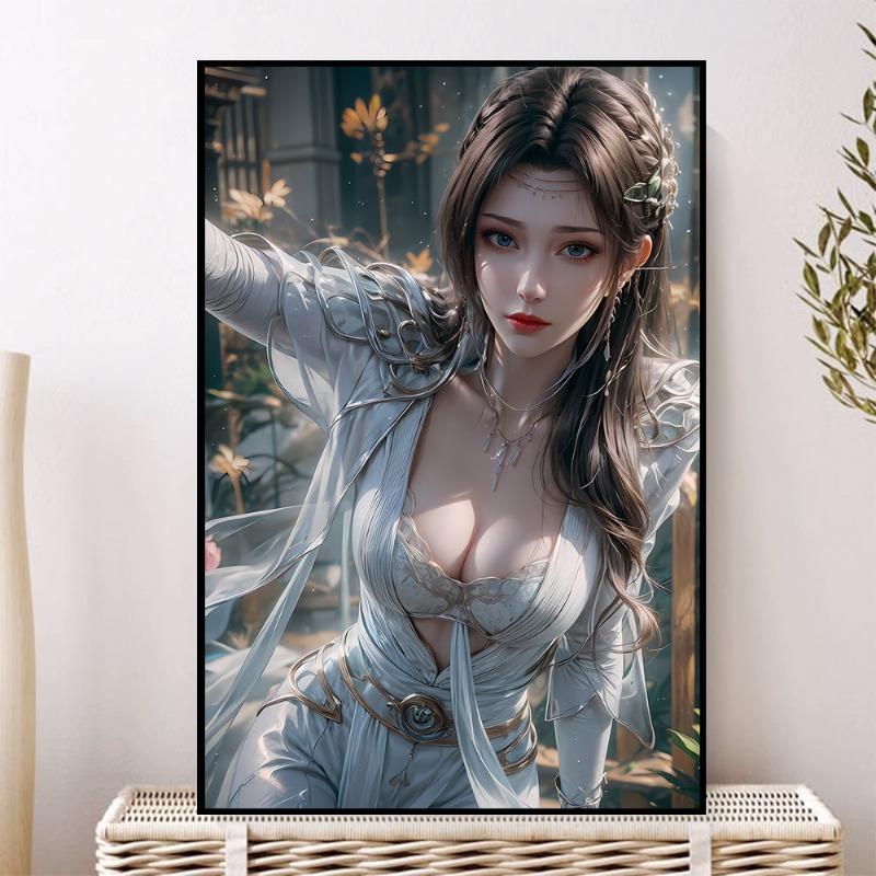 BTTH Animation Cartoon Sexy YUN YUN Adult 18+ Canvas Poster Chinese Ancient Style Beauty HD Print Unreviewed Wall Art Painting