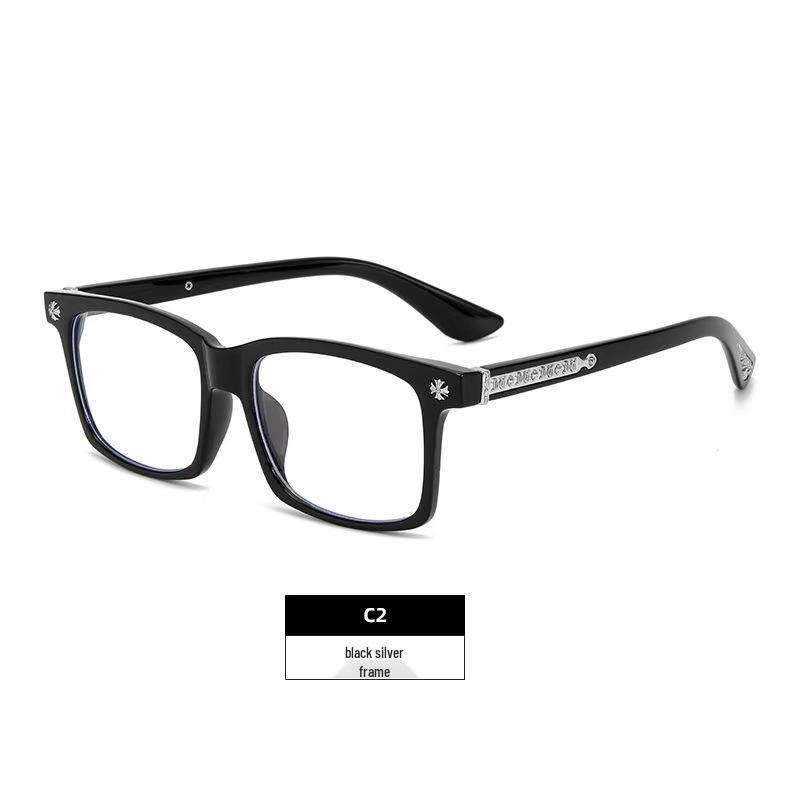 

Ретро квадратная оправа унисекс очки с защитой от синего света