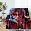 Love and Deepspace Theme Printed Blanket - Perfect for Couch, Bed, Travel & Outdoor Use | Machine Washable, Cozy & Durable.