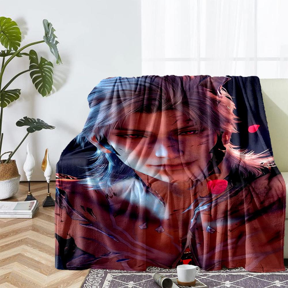 Love and Deepspace Theme Printed Blanket - Perfect for Couch, Bed, Travel & Outdoor Use | Machine Washable, Cozy & Durable.