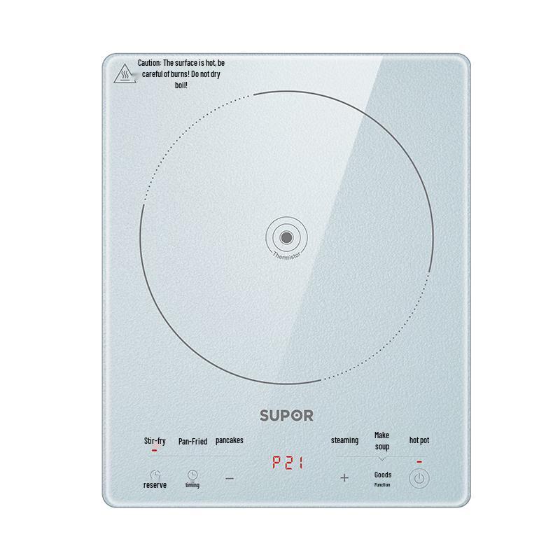 SUPOR Touch Control Induction Cooktop with Double Pots CN plug (adapter included)