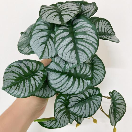 Simulated Plant Fine Workmanship Decorative Realistic Full of Vitality No Watering Decorate Rattan Leaves Long Lasting No Wither Imitation Plant for