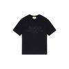 Gucci T Shirts Men's Black Crew Neck Moderate 616036XJFZA1000