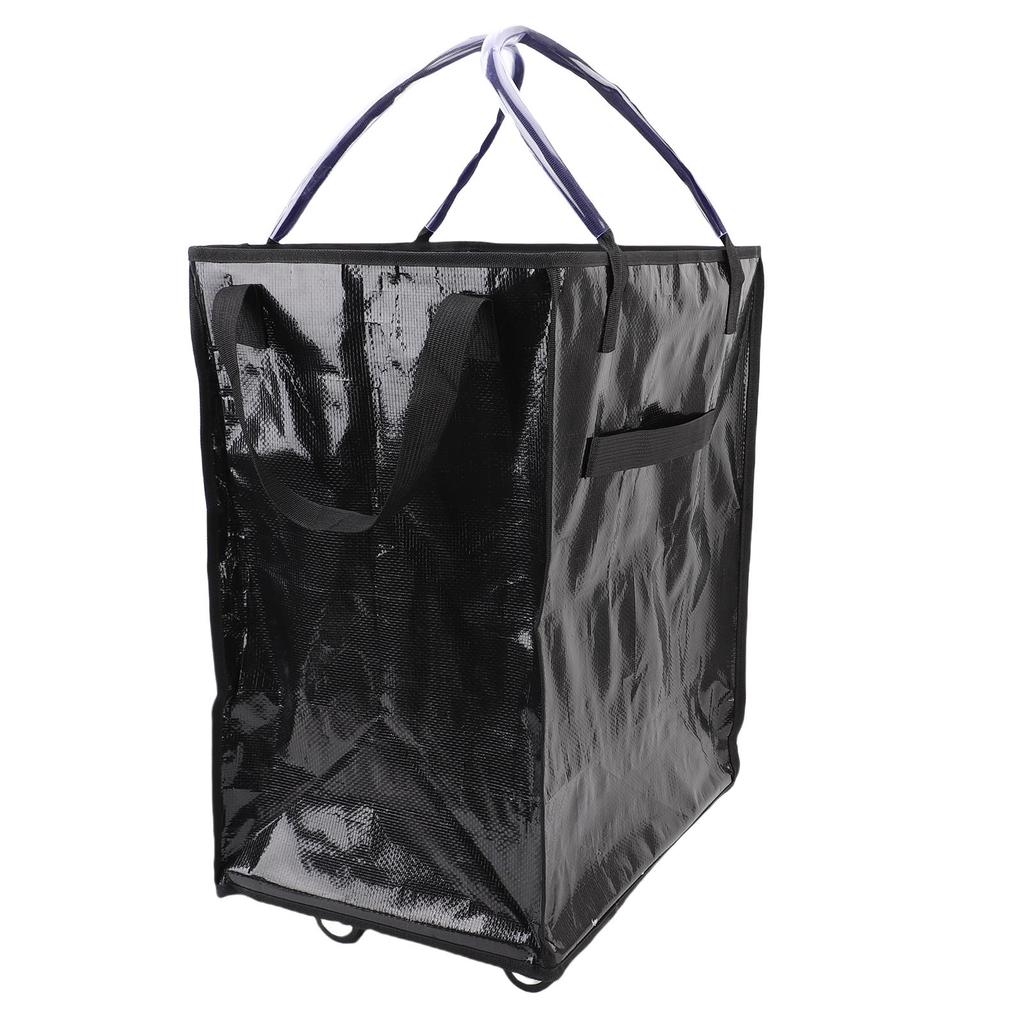 Reusable Grocery Bag On Wheels Water Proof Large Capacity Rolling Tote Bag with Reinforced Handles