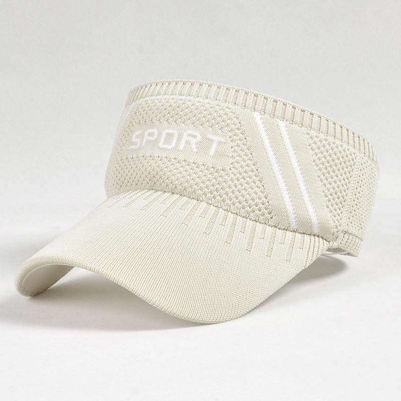 Summer Womens Sport Sun Hat With Large Brim Breathable Polyester For Outdoor Sun Protection